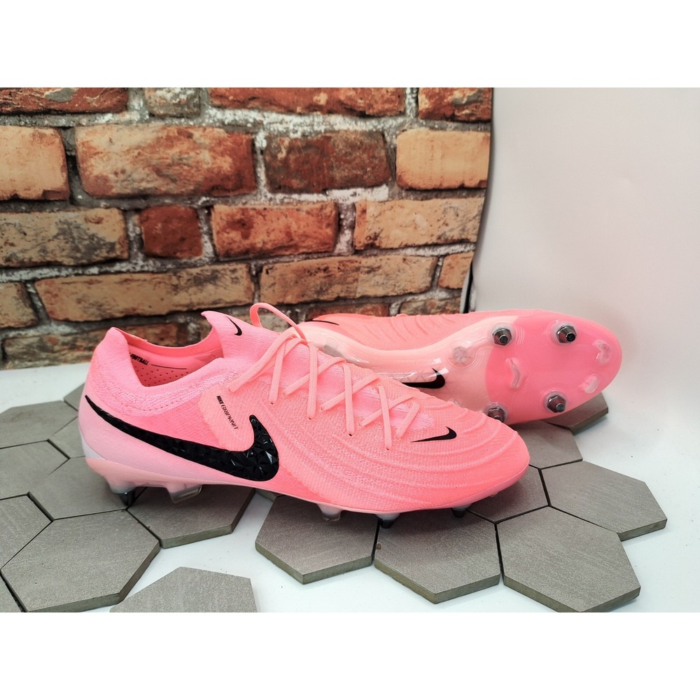 Nike Phantom GX Elite SG-Pro Anti-Clog Soccer Cleats Pink Blast FQ9034600 Men 12 - Picture 6 of 16